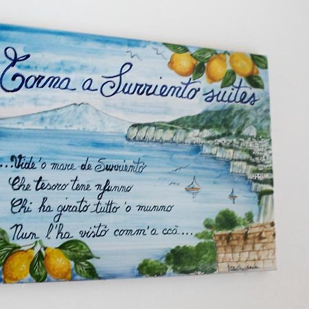 Torna A Surriento Suites Sorrente Extérieur photo